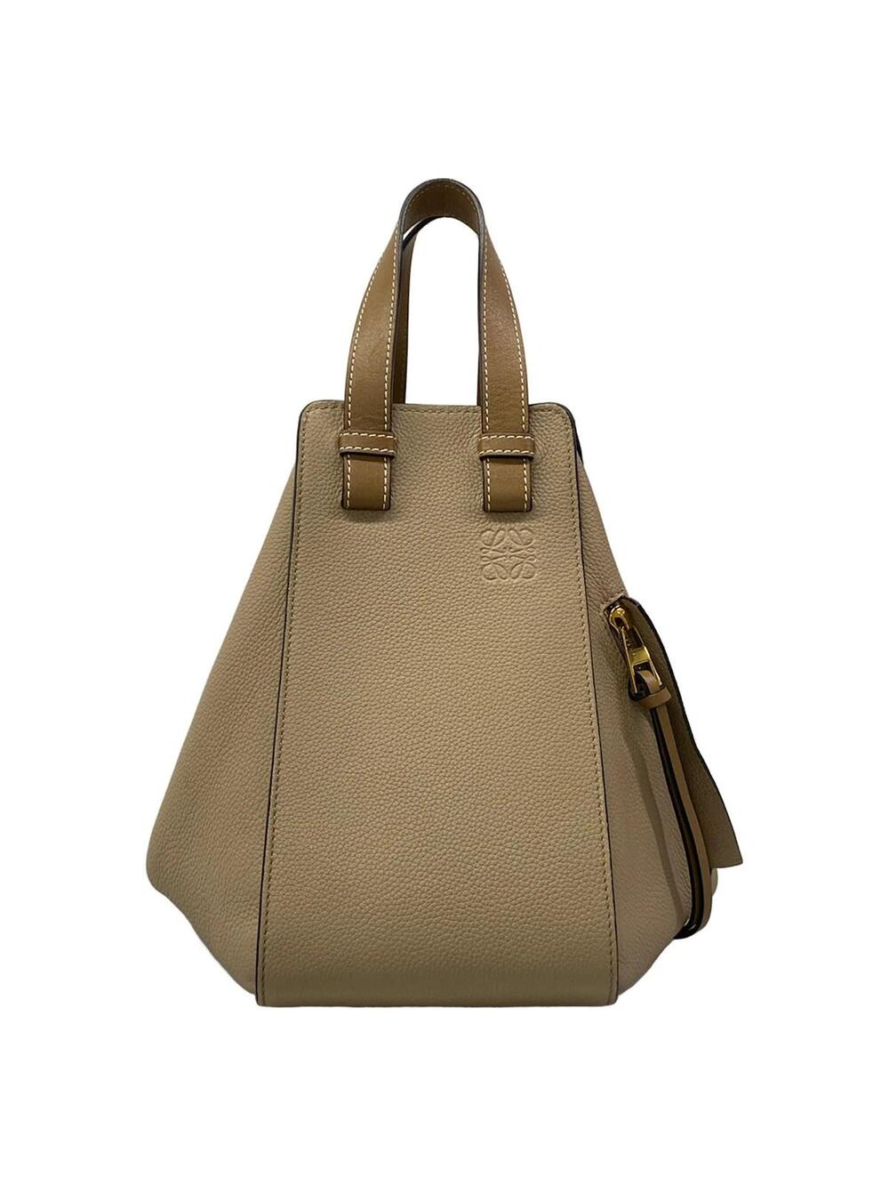 Loewe Hammock Small Bag Beige Calf Skin #371739L14B